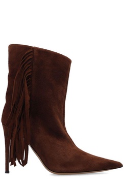 Alexandre Vauthier Raquel Fringed Ankle Boots