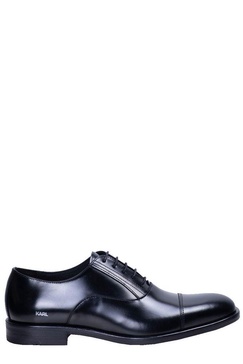 Karl Lagerfeld Round Toe Lace-Up Shoes