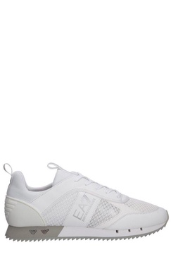 Ea7 Emporio Armani Side Stripe Lace-Up Sneakers