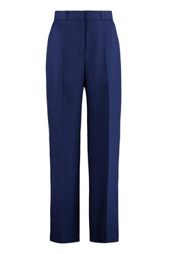 Casablanca Pressed Crease Wide-Leg Trousers