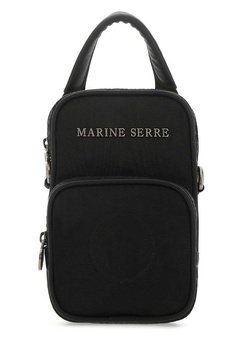 Marine Serre Logo Plaque Tote Bag