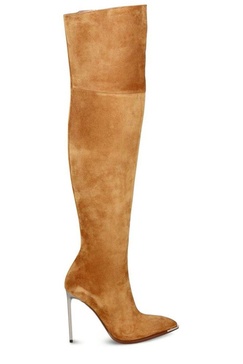 Bally Hedy Thigh-High Pointed-Toe Boots