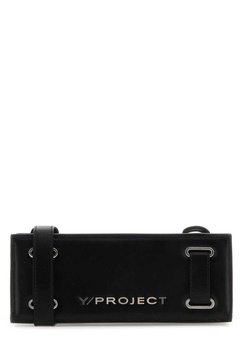 Y/Project Logo Lettering Mini Accordion Crossbody Bag