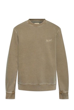 Woolrich Logo Embroidered Crewneck Sweatshirt