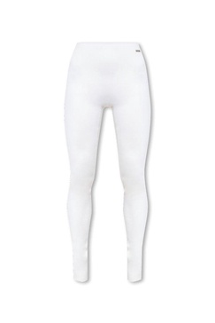 Ferragamo Zip-Detailed Stretch Knitted Leggins