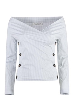 Philosophy Di Lorenzo Serafini Pinstriped Blouse