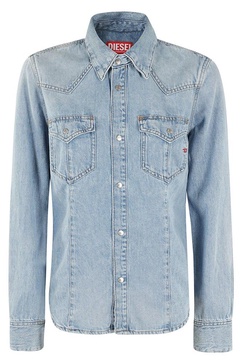 Diesel Long-Sleeved Denim Shirt