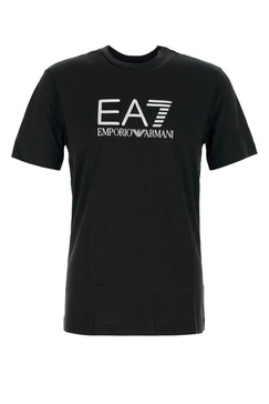 Ea7 Emporio Armani Logo-Lettering Crewneck T-Shirt