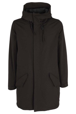 Aspesi Hooded Zipped Coat