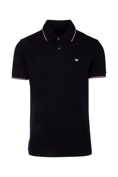 Emporio Armani Logo Detailed Short-Sleeved Polo Shirt