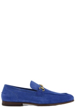 Gucci Jordaan Horsebit Detail Slip-On Loafers