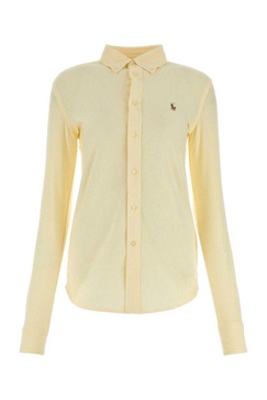 Polo Ralph Lauren Logo Embroidered Long-Sleeved Shirt