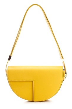 Patou Logo Plaque Cut-Out Detail Shoulder Bag