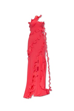 Cult Gaia Micola Ruffled Maxi Gown