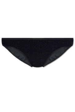 Casablanca Monogram Embossed Bikini Briefs