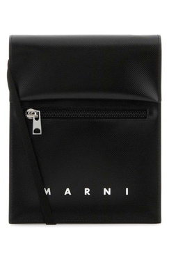 Marni Tribeca Logo Printed Crossbody Bag