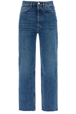 classic cut cropped jeans