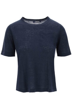 novara linen knit t-shirt