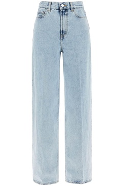 wide leg jeans in organic cotton