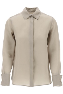 nola silk organza shirt in italian