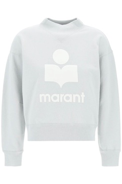 Moby Sweatshirt With Flocked Logo