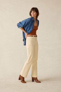 Softstretch Cord Patch Pocket Pant - Summer Sand