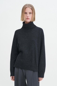 Relaxed Turtleneck Sweater