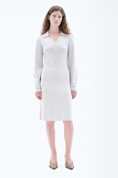 Knit Polo Dress