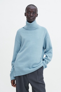 Relaxed Turtleneck Sweater