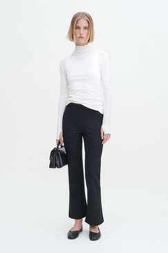 Flared Jersey Trousers