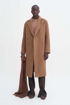 Soft Wool Belted Coat