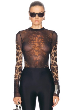 Leopard Long Sleeve Top