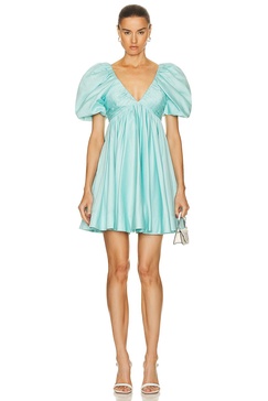 Gabrielle Plunge Mini Dress