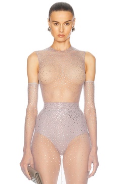 Crystal Mesh Bodysuit