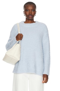 Oversized Long Sleeve Crew Sweater