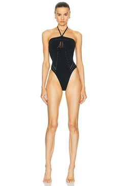 Halter One Piece Swimsuit