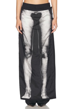 Body Mariniere Wool Printed Pant