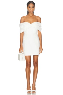 Lori Strapless Twist Front Mini Dress