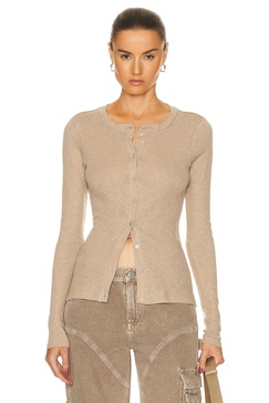 Cashmere Long Sleeve Cardigan