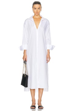 Poplin Shirt Dress