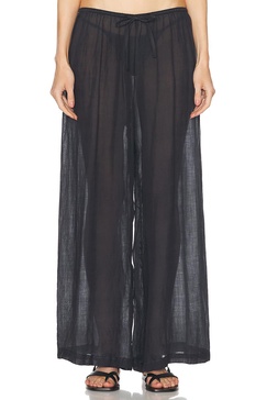 Niko Drawstring Wide Leg Pant