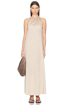 Yoko Halter Maxi Dress