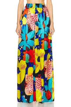 Petunia Floral Wide Leg Trouser