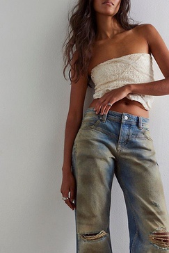 We The Free Shelby Low-Rise Boyfriend Jeans