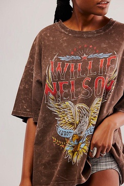 Willie Nelson Eagle One-Size Tee