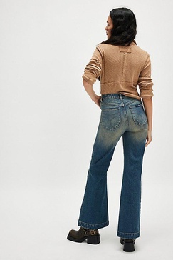 Rolla's East Coast Patch Pocket Flare Jeans