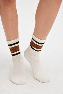 Retro Stripe Tube Socks