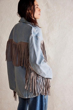 Fringe Out Denim Jacket