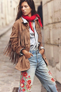 Fringe Out Vegan Suede Jacket