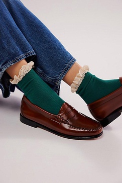 Beloved Waffle Knit Ankle Socks